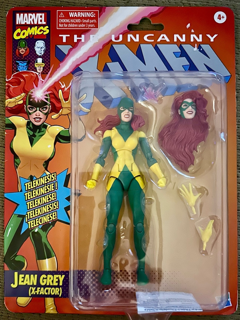 Marvel Jean Grey (X-Factor) Action Figure - Green & Yellow